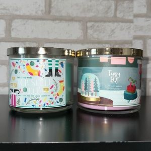Bath and Body Works candles